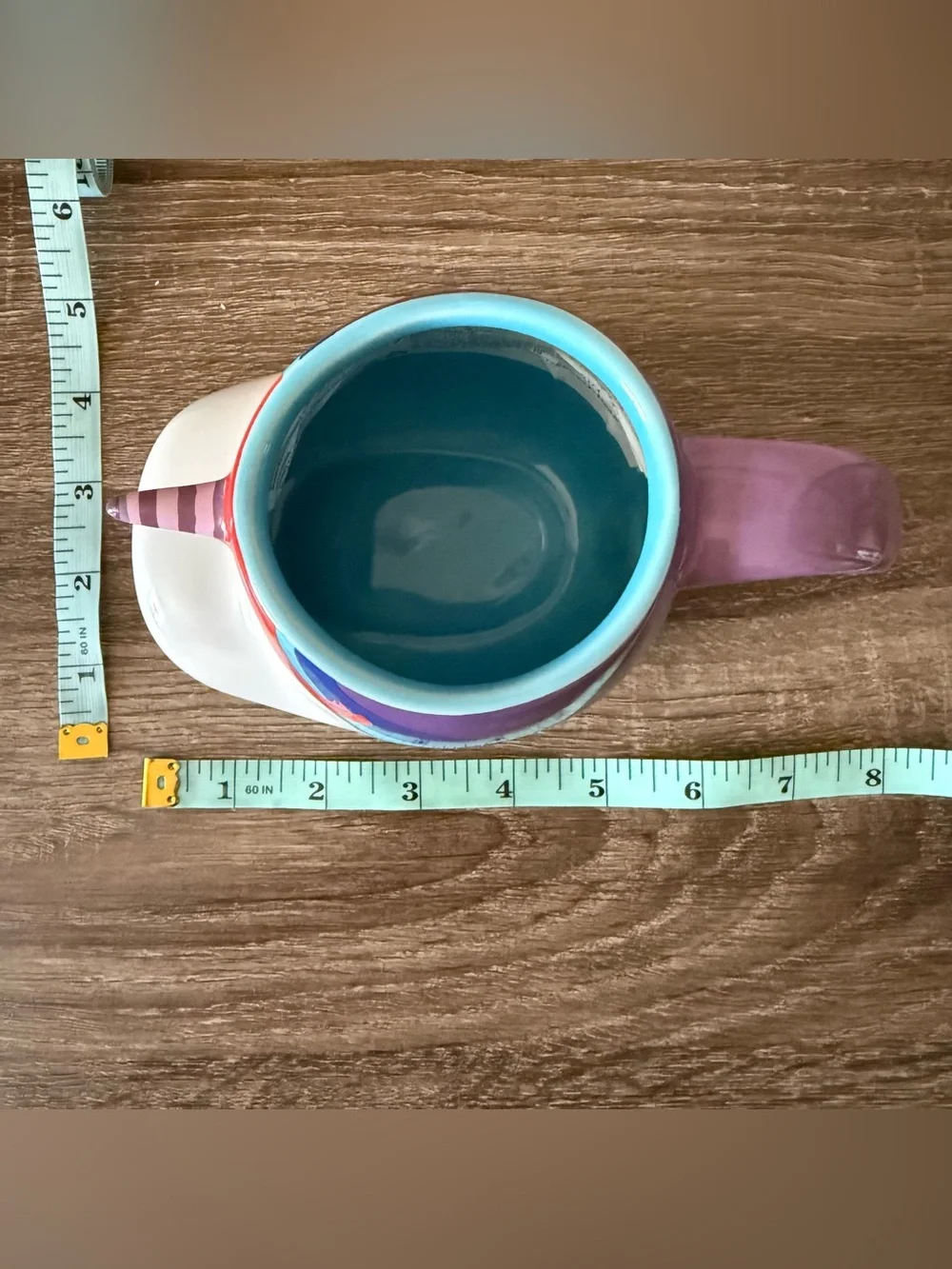Rainbow Unicorn Disney Store Pixar Inside Out Collectible Sculpted 3D Coffee Mug